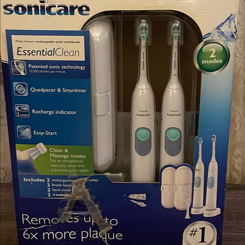 Sonicare electric toothbrush